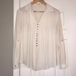 Everly Cream Blouse